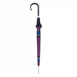 Vínově červený elegantní vystřelovací dámský holový deštník Vega