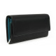Černá barevná kožená dámská peněženka Dashiell