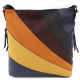 Tmavě modrá barevná dámská crossbody kabelka Cymba