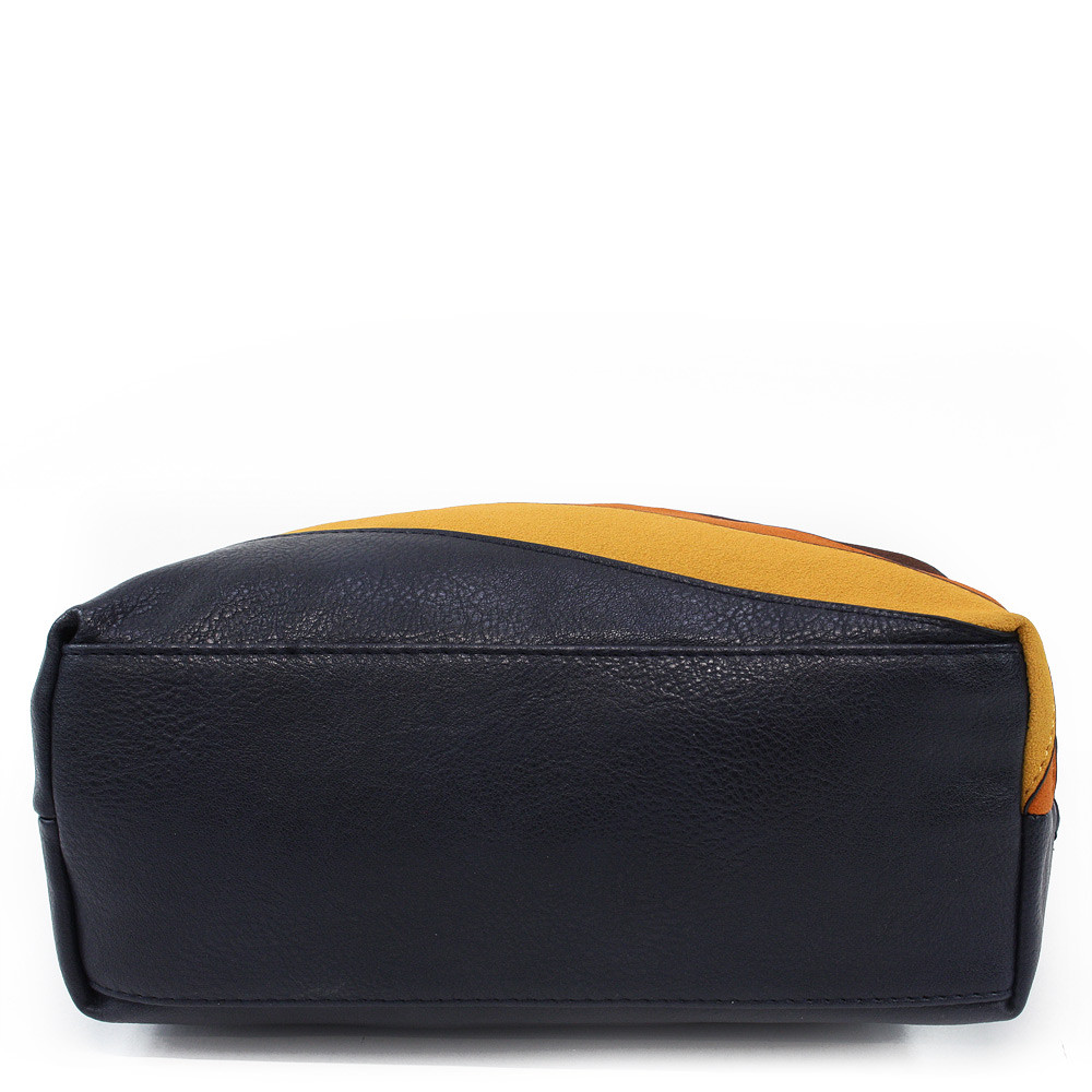 Tmavě modrá barevná dámská crossbody kabelka Cymba