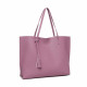 Tmavě růžová dámská elegantní kabelka pro formáty A4 Miss Aara