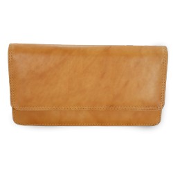 Světle hnědé kožené psaníčko Lunaries