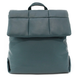 Zelenomodrý elegantní dámský batoh s prošíváním Rabia