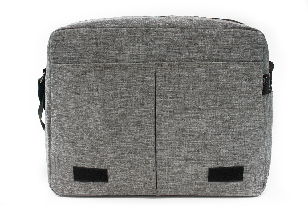 Šedá pánská klopnová crossbody taška Yancey