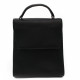 Černý stylový klopnový dámský batoh/kabelka Shelah