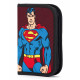 Zipový školní penál pro kluky s motivem ikonického komiksového hrdiny Superman