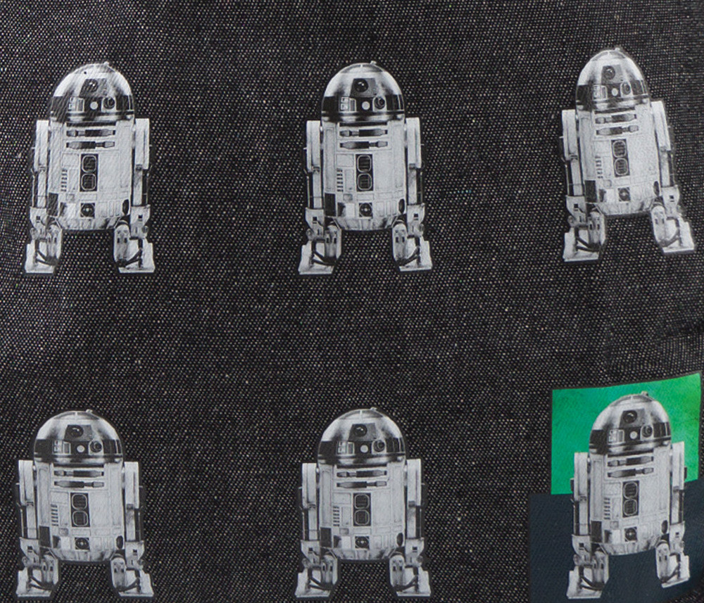 Černý džínový vak s motivem Star Wars