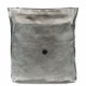 Stříbrný stylový dámský klopnový batoh Maliah