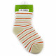 Oranžové pruhované kojenecké chlapecké ponožky Chad 12 - 18 měsíců - 1 pár
