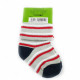 Barevné pruhované chlapecké kojenecké ponožky Nathan 0 - 6 měsíců - 1 pár