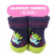 Zelenomodré chlapecké kojenecké ponožky 0 - 6 měsíců Judita - 2 páry