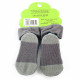 Šedé pruhované chlapecké kojenecké ponožky 0 - 6 měsíců Dajana - 1 pár