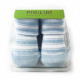 Modrobílé pruhované kojenecké ponožky Radomila 0 - 6 měsíců - 1 pár