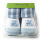 Bílomodré kojenecké ponožky Radomila 0 - 6 měsíců - 1 pár