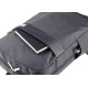 Tmavě šedý zipový městský batoh na notebook Dacian