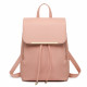 Světle růžový stylový dámský modní batoh Frell
