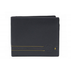 Tmavě modrá pánská kožená peněženka Majvor