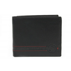 Černá pánská kožená peněženka Majvor