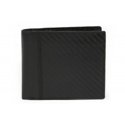 Černá kožená pánská peněženka Fingal