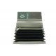 Tmavě zelená kožená číšnická peněženka Kaeden