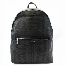 Černošedý moderní batoh se vzorem Aulikki