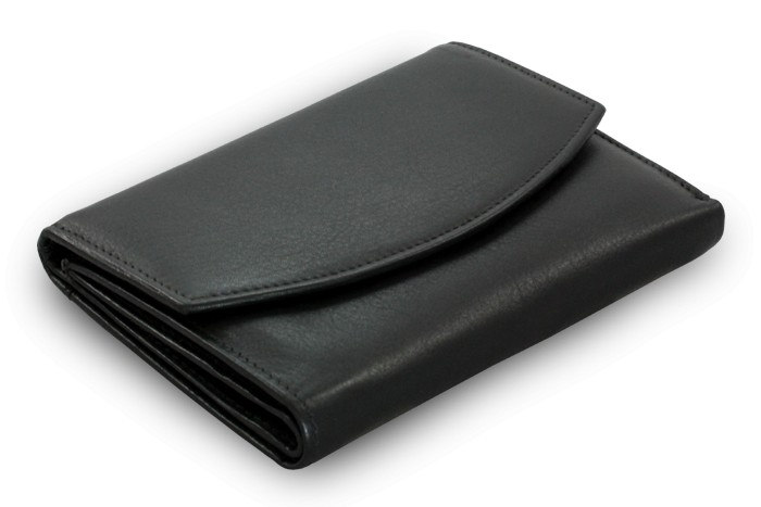 Černá dámská kožená peněženka Grace