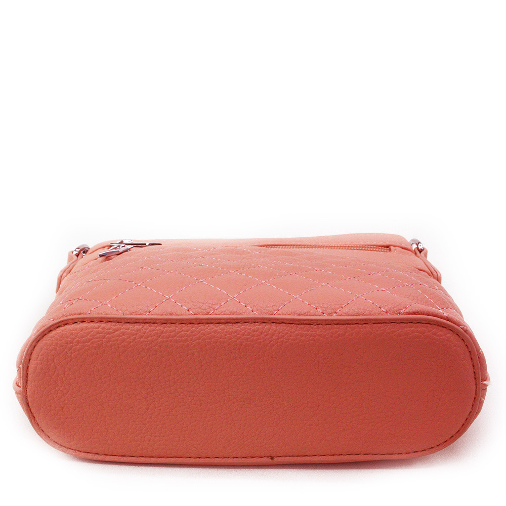 Sytě růžová malá crossbody dámská kabelka Cordelia