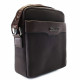 Kávově hnědá pánská praktická crossbody taška Ermilos