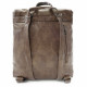 Světle hnědý klopnový elegantní dámský batoh/kabelka Filikita