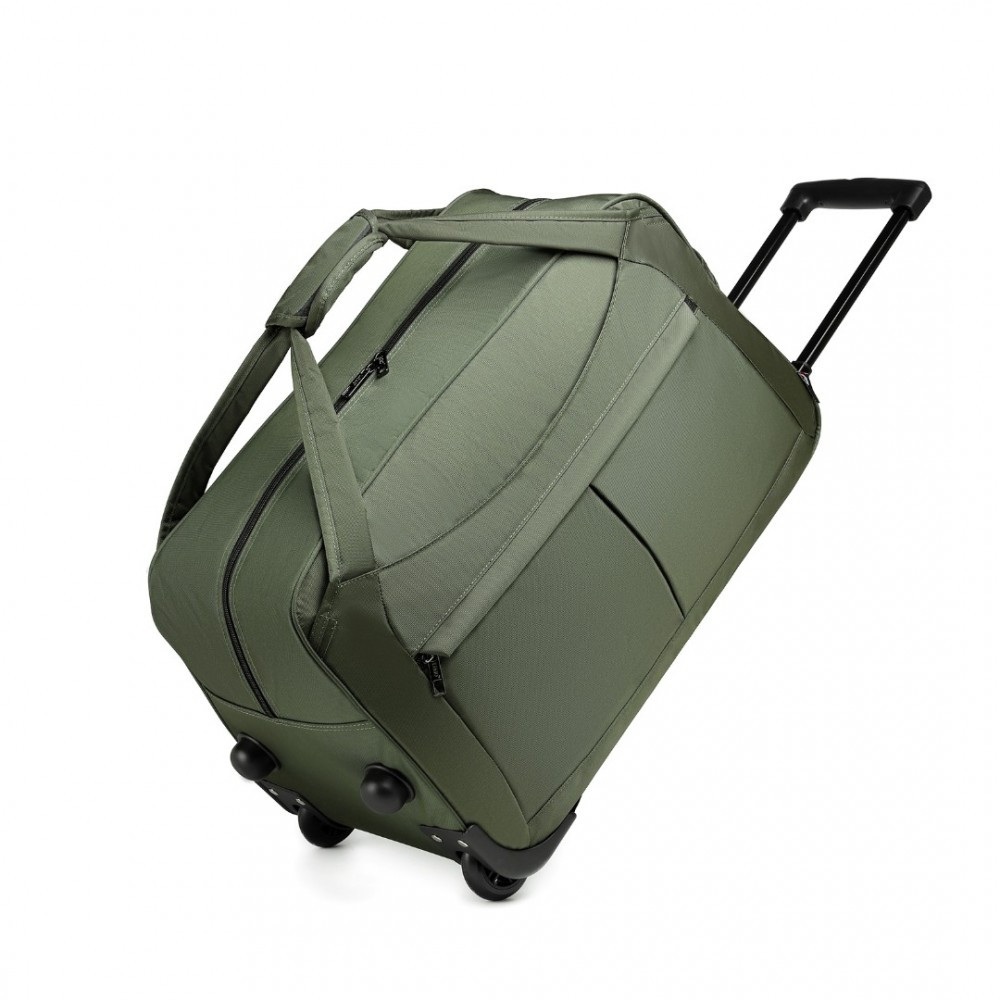 Zelená skládací velkokapacitní cestovní taška Ypanti