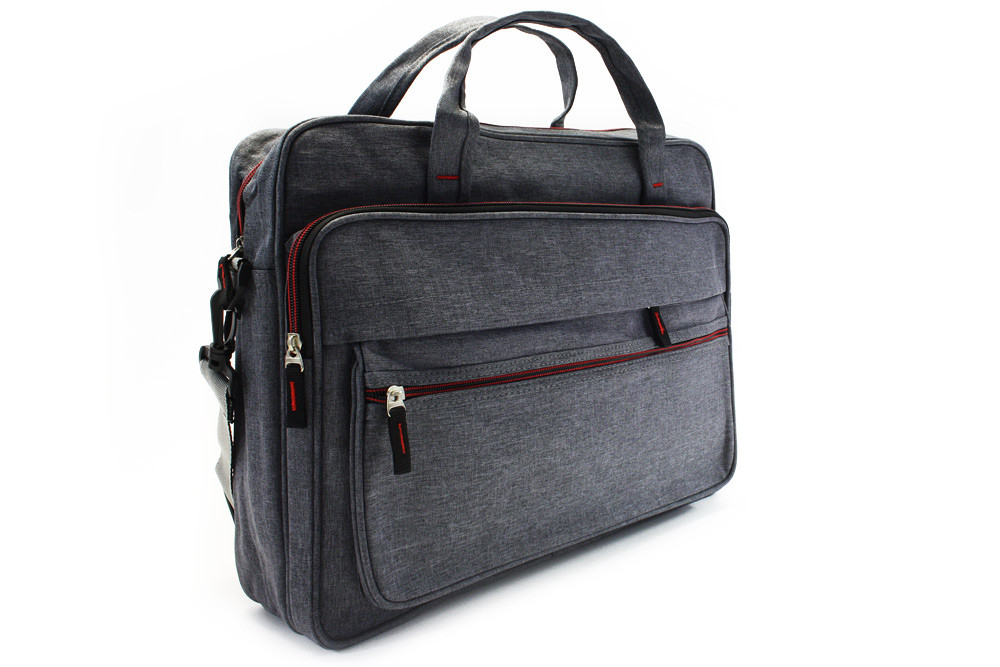 Tmavě šedá pánská příruční taška Rodianos