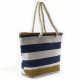 Modrá textilní dámská plážová taška Julitta