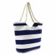 Modrá textilní dámská plážová taška Sifi