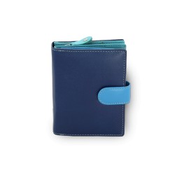 Multi modrá dámská kožená peněženka Kendall