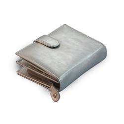 Stříbná dámská kožená peněženka Kendall