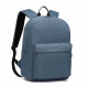 Tmavě modrý praktický studentský batoh Aksah