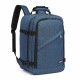 Modrý zipový cestovní batoh Kasiani