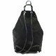 Černý moderní zipový dámský batoh Kilie