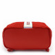 Červený moderní zipový dámský batoh Kilie