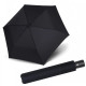 Černý skládací odlehčený plně automatický dámský deštník Patapios
