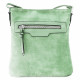Světle zelená zipová dámská kabelka Artturi