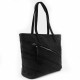 Černá dámská kabelka s kombinací batohu Christen