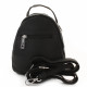 Černá trojzipová crossbody kabelka Kerkko