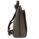 Šedohnědý praktický dámský batoh/kabelka Proten