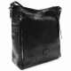 Černá moderní zipová crossbody kabelka Ulpu