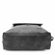 Tmavě šedý klopnový dámský batoh/kabelka Turkla