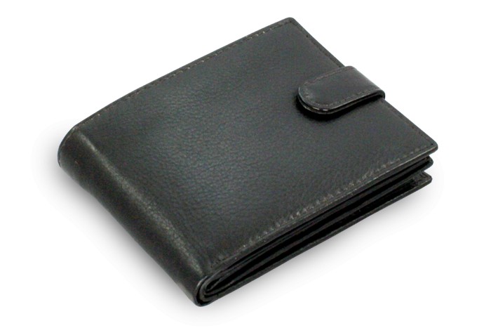 Černá pánská kožená peněženka Jace