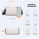 Smetanová kožená crossbody dámská kabelka Ariadne
