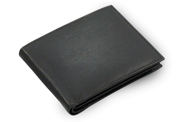 Černá pánská kožená peněženka Adamo