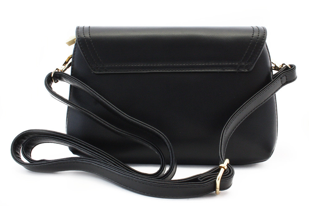 Černá menší dámská crossbody kabelka Tavaril